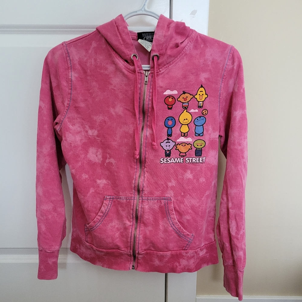 Sesame Street Kids Pink Hoodie